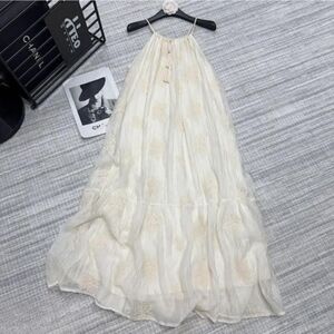 & Other Stories Cream Maxi Dress